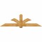 Ekena Millwork Redmond Rough Sawn Timber Gable Bracket, Western Red Cedar, 84"W x 24"H x 6"D x 6"F, 7/12 Pitch GBW084X24X0606RED00RWR - alternate 1